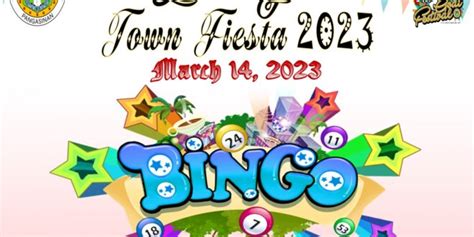 March 14, 2023, Bingo Bonanza will start at 6:00 in .